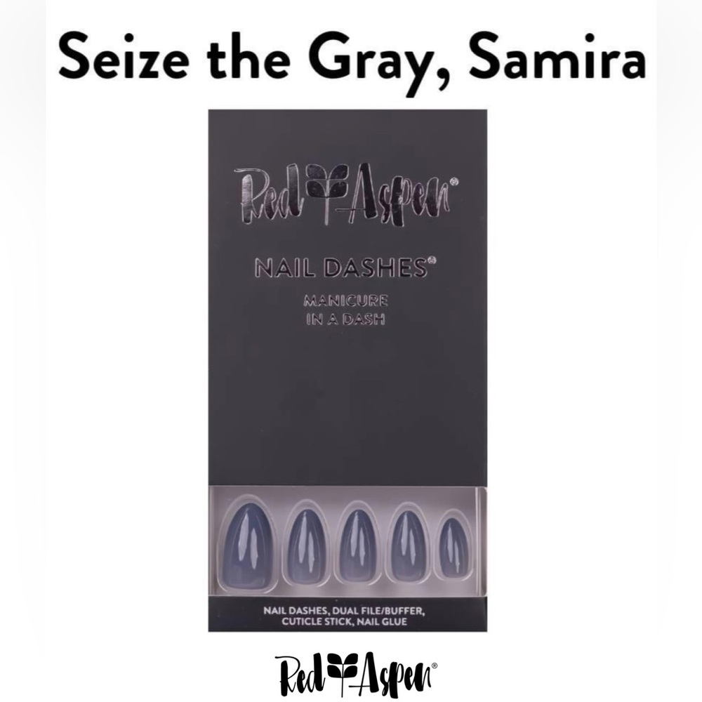 Red Aspen Gray Nail Dashes
Seize The Day, Samira b?N